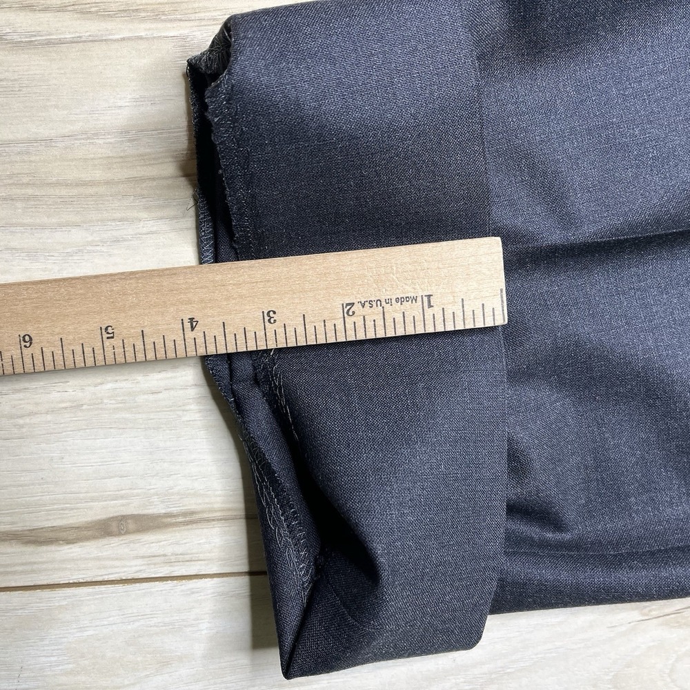 Brooks Brothers 346 Stretch Wool 2 Piece Suit Navy Blue Size 38R W:34x31 - Picture 14 of 16